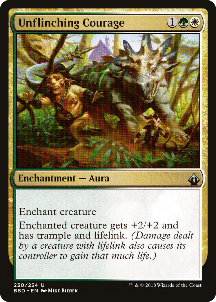 Unflinching Courage (230) Foil - Battlebond