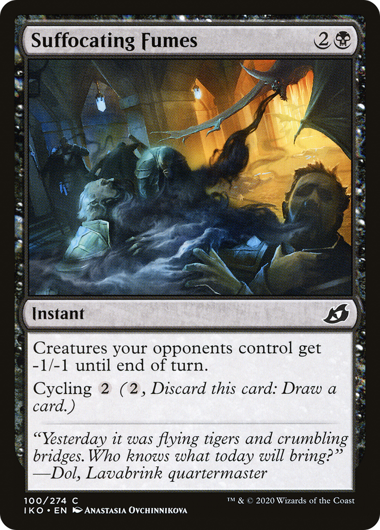 Suffocating Fumes (100) Foil - Ikoria: Lair of Behemoths
