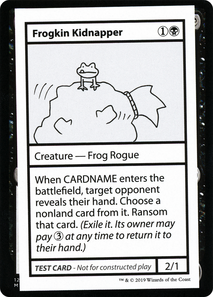Frogkin Kidnapper (042) - Mystery Booster Playtest Cards 2021