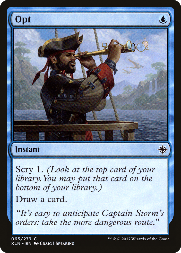 Opt (065) Foil - Ixalan