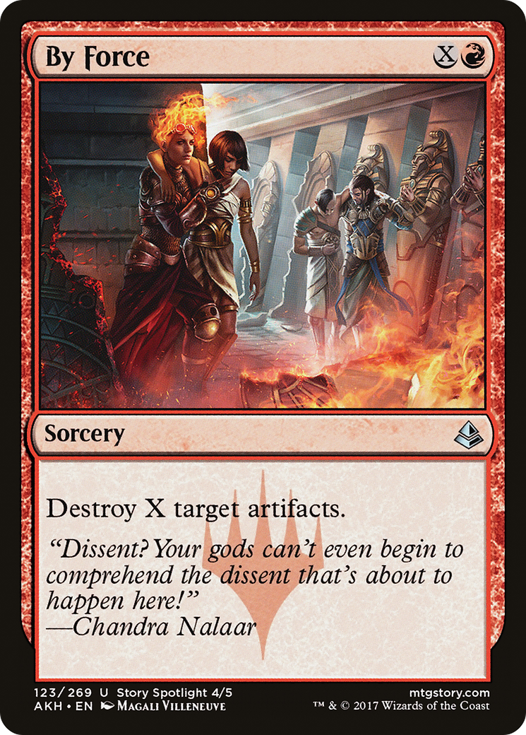 By Force (123) Foil - Amonkhet