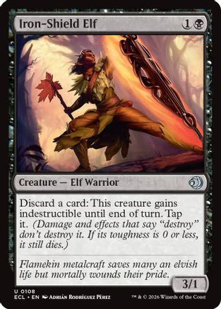 Iron-Shield Elf (108) - Lorwyn Eclipsed
