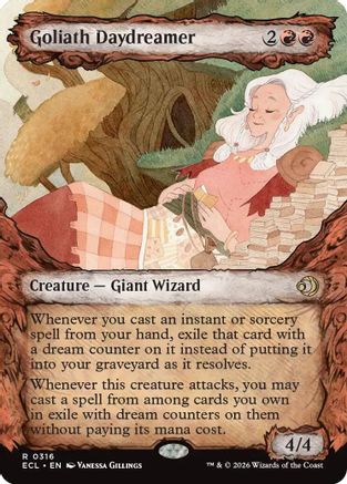 Goliath Daydreamer (Showcase) (316) Foil - Lorwyn Eclipsed
