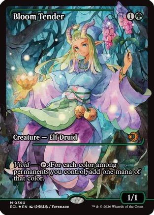 Bloom Tender (Showcase) (390) Foil - Lorwyn Eclipsed