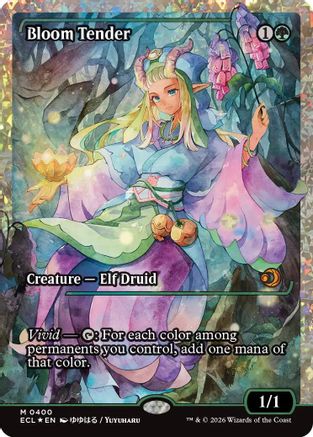 Bloom Tender (Showcase) (Fracture Foil) (400) Foil - Lorwyn Eclipsed