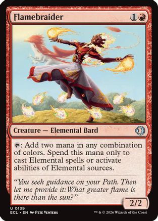 Flamebraider (139) Foil - Lorwyn Eclipsed