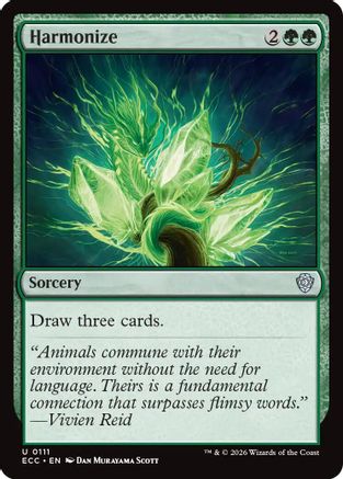 Harmonize (111) - Commander: Lorwyn Eclipsed