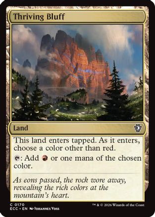 Thriving Bluff (170) - Commander: Lorwyn Eclipsed