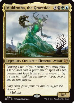 Muldrotha, the Gravetide (128) - Commander: Lorwyn Eclipsed