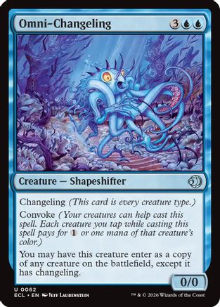 Omni-Changeling (062) Foil - Lorwyn Eclipsed