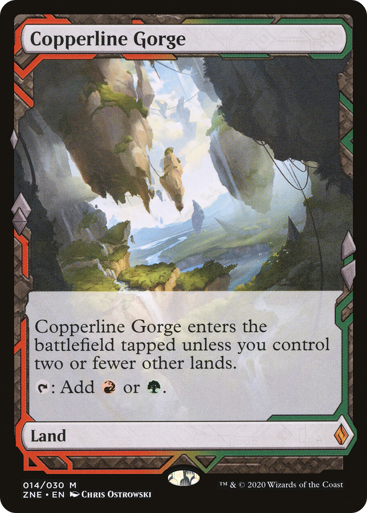 Copperline Gorge (014) - Zendikar Rising Expeditions