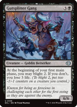 Gutsplitter Gang (106) - Lorwyn Eclipsed