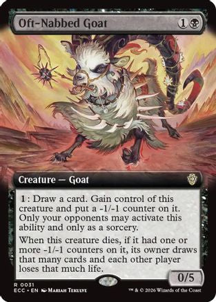 Oft-Nabbed Goat (Extended Art) (031) - Commander: Lorwyn Eclipsed