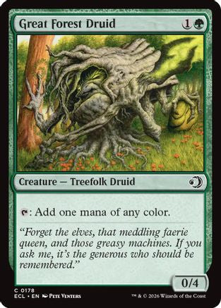 Great Forest Druid (178) Foil - Lorwyn Eclipsed