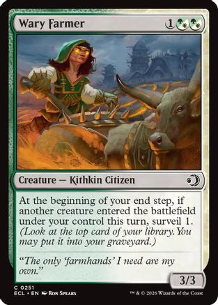 Wary Farmer (251) - Lorwyn Eclipsed