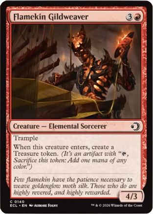 Flamekin Gildweaver (140) - Lorwyn Eclipsed