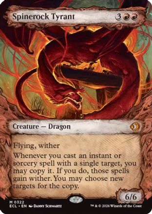Spinerock Tyrant (Showcase) (322) Foil - Lorwyn Eclipsed