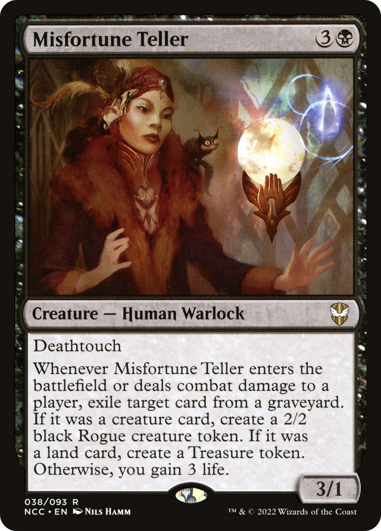 Misfortune Teller (038) - New Capenna Commander