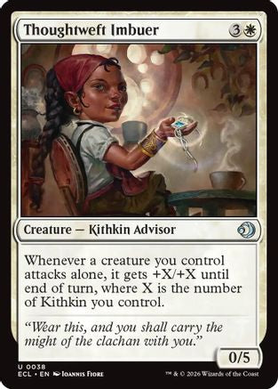 Thoughtweft Imbuer (038) - Lorwyn Eclipsed