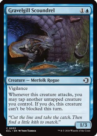 Gravelgill Scoundrel (053) Foil - Lorwyn Eclipsed