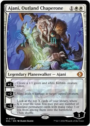 Ajani, Outland Chaperone (004) Foil - Lorwyn Eclipsed