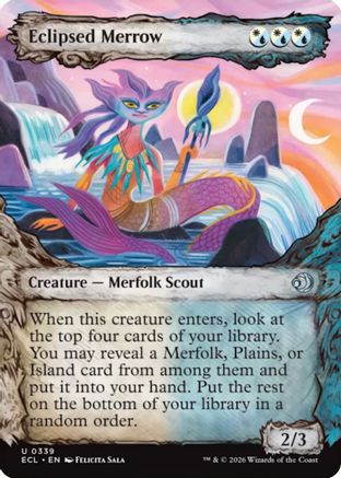 Eclipsed Merrow (Showcase) (339) - Lorwyn Eclipsed