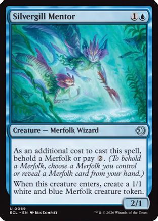 Silvergill Mentor (069) Foil - Lorwyn Eclipsed