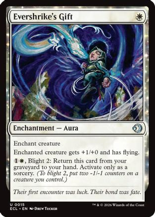Evershrike's Gift (015) Foil - Lorwyn Eclipsed