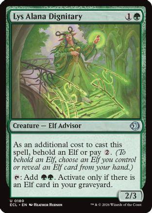 Lys Alana Dignitary (180) - Lorwyn Eclipsed