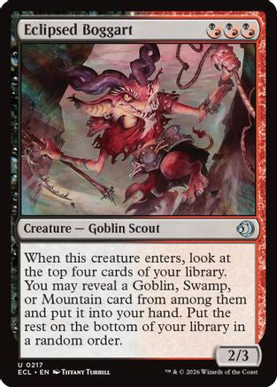 Eclipsed Boggart (217) - Lorwyn Eclipsed