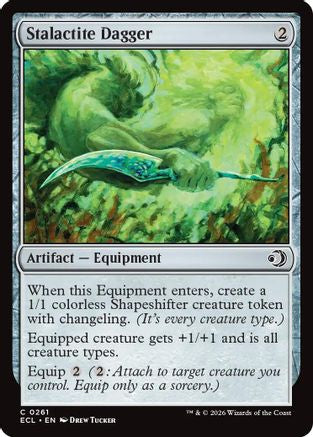 Stalactite Dagger (261) - Lorwyn Eclipsed