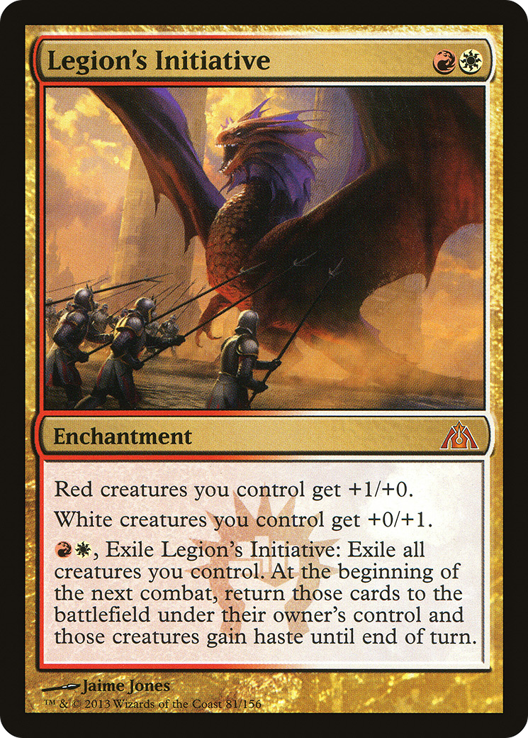 Legion's Initiative (081) Foil - Dragon's Maze