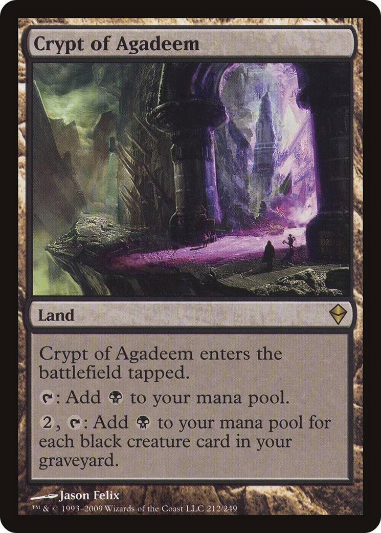Crypt of Agadeem (212) - Zendikar