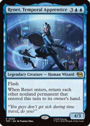 Renet, Temporal Apprentice (050) - Teenage Mutant Ninja Turtles