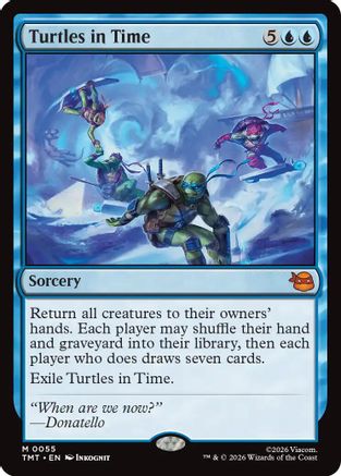 Turtles in Time (055) Foil - Teenage Mutant Ninja Turtles