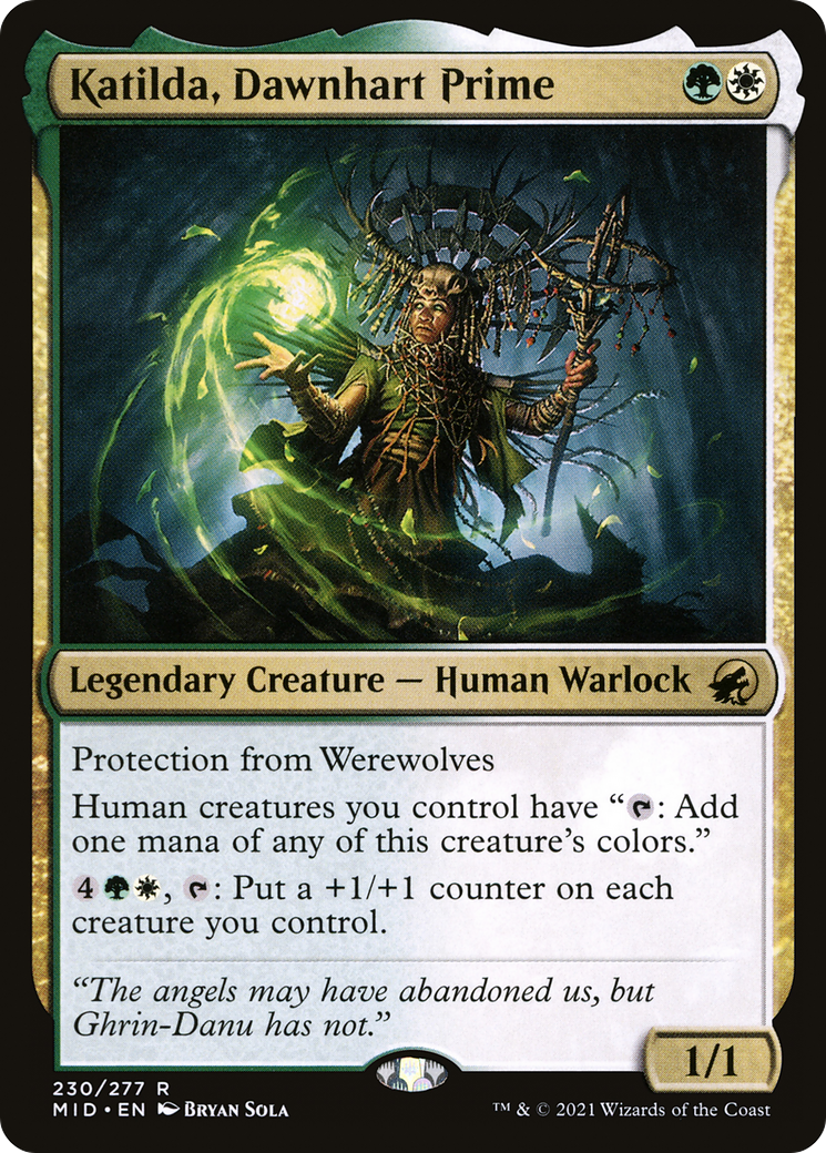 Katilda, Dawnhart Prime (230) Foil - Innistrad: Midnight Hunt