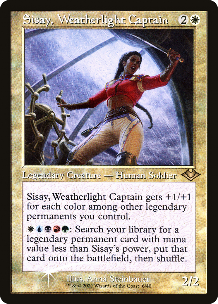 Sisay, Weatherlight Captain (Retro) (006) Foil - Modern Horizons 1 Timeshifts