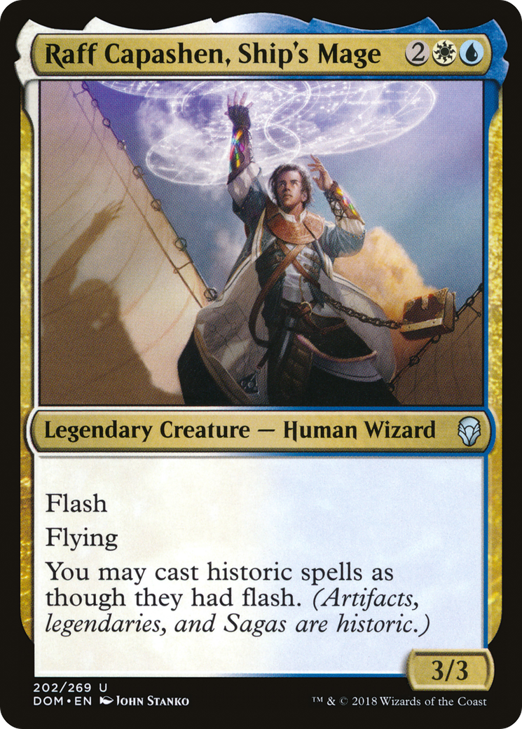 Raff Capashen, Ship's Mage (202) - Dominaria