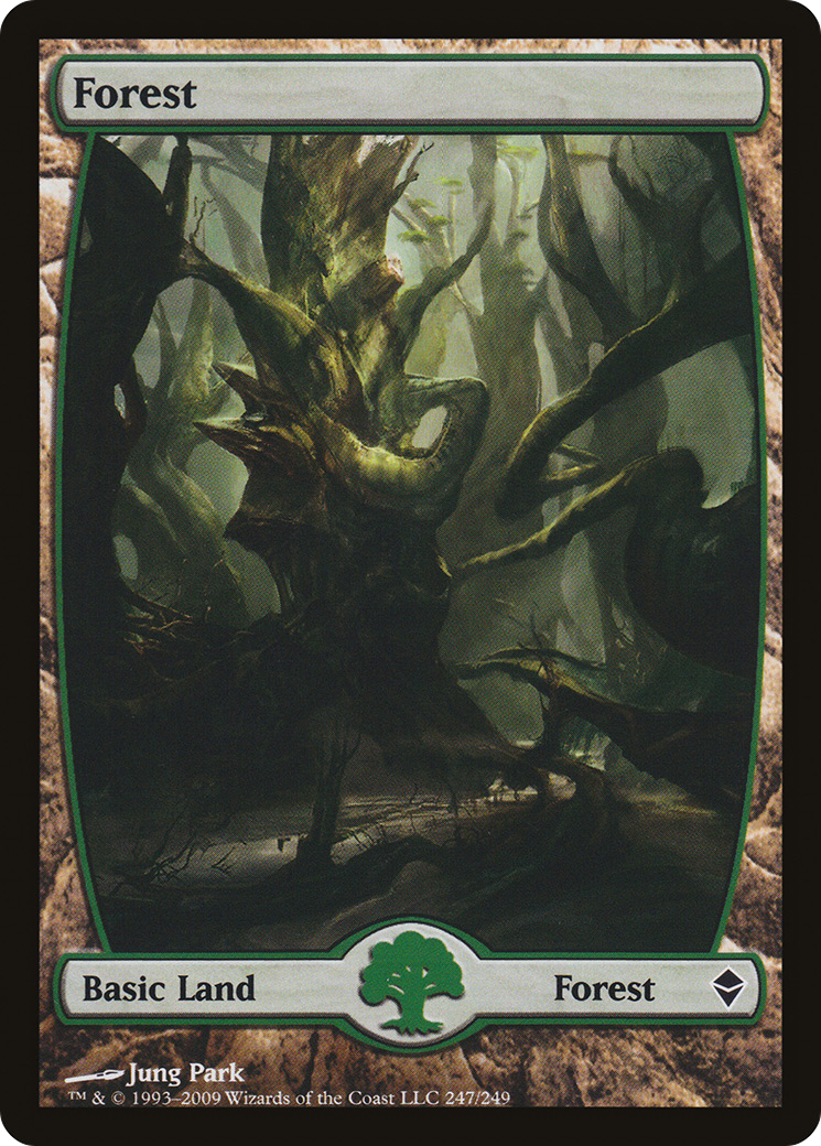 Forest – Full Art (247) - Zendikar