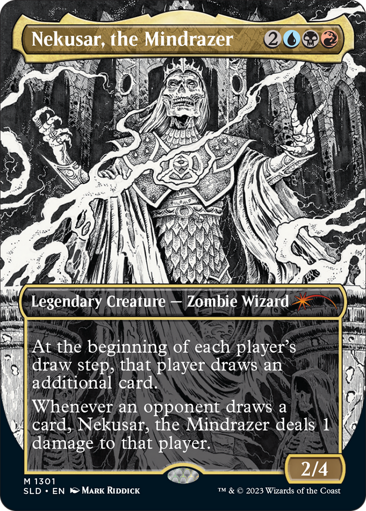 Nekusar, the Mindrazer (1301) - Secret Lair Drop