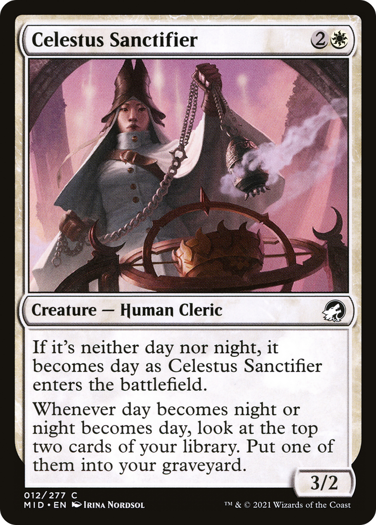 Celestus Sanctifier (012) Foil - Innistrad: Midnight Hunt