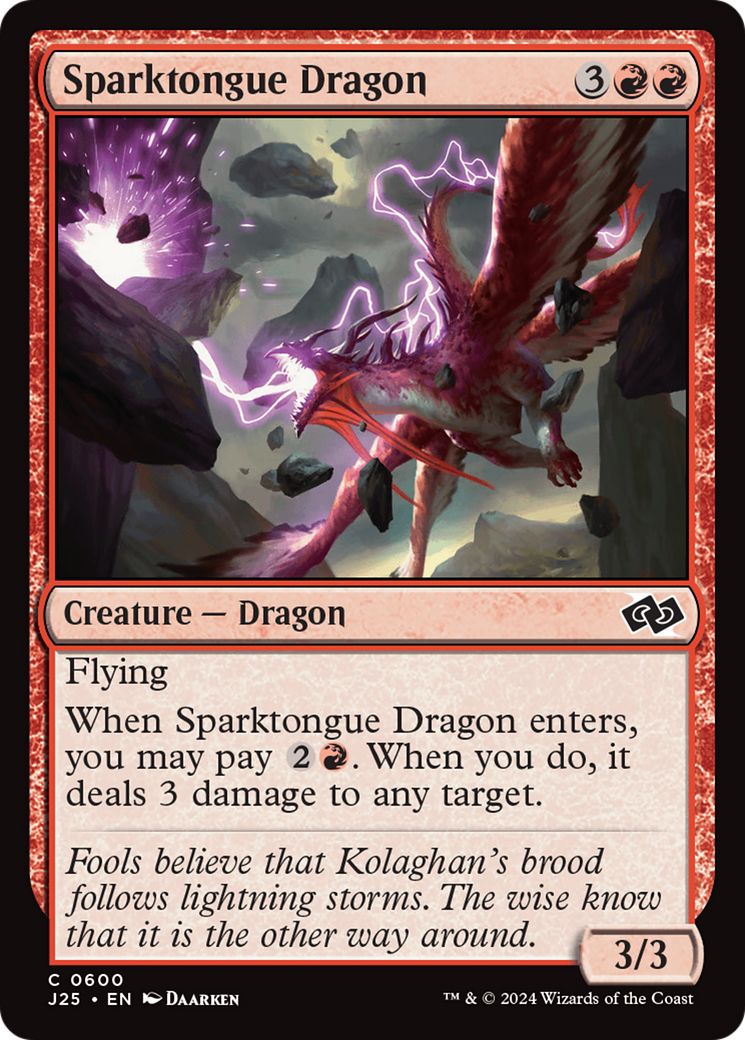 Sparktongue Dragon (600) - Foundations Jumpstart