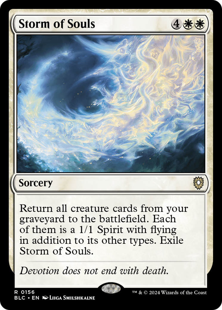 Storm of Souls (156) - Bloomburrow Commander