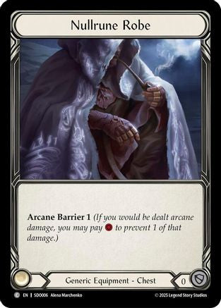 Nullrune Robe (SDO006) (SDO006) - Silver Age Chapter 2