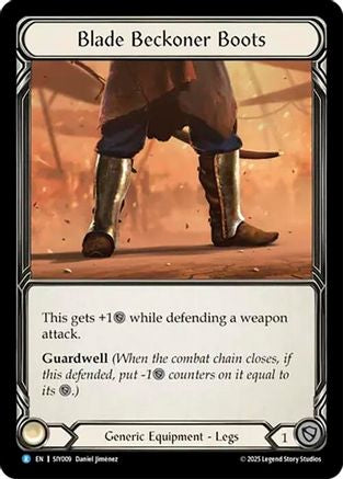 Blade Beckoner Boots (SIY009) (SIY009) - Silver Age Chapter 1