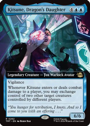 Kitsune, Dragon's Daughter (262) Foil - Teenage Mutant Ninja Turtles