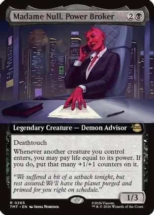 Madame Null, Power Broker (265) - Teenage Mutant Ninja Turtles