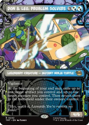 Don & Leo, Problem Solvers (Showcase) (242) - Teenage Mutant Ninja Turtles