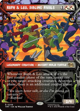Raph & Leo, Sibling Rivals (Showcase) (249) - Teenage Mutant Ninja Turtles