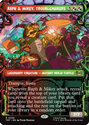Raph & Mikey, Troublemakers (Showcase) (250) - Teenage Mutant Ninja Turtles